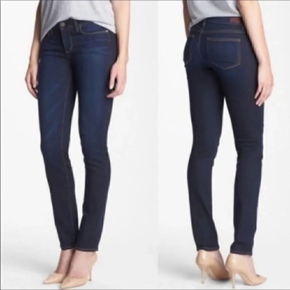 👠Paige Denim skyline dark wash Skinny Sz 25
